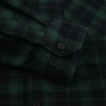 thumbnail image 6 of TMOYZQ Men's Fleece Lined Plaid Flannel Shirts, Fall Winter Long Sleeve Button Down Slim Thick Warm Plaid Cardigan Jacket Coats with Pocket on Clearance, 6 of 8