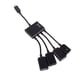thumbnail image 5 of Cable Adaptador De 4 Puertos Micro Usb Host Otg Hub Para Android Tablet Smartphone Sweethay EL009991-00, 5 of 5