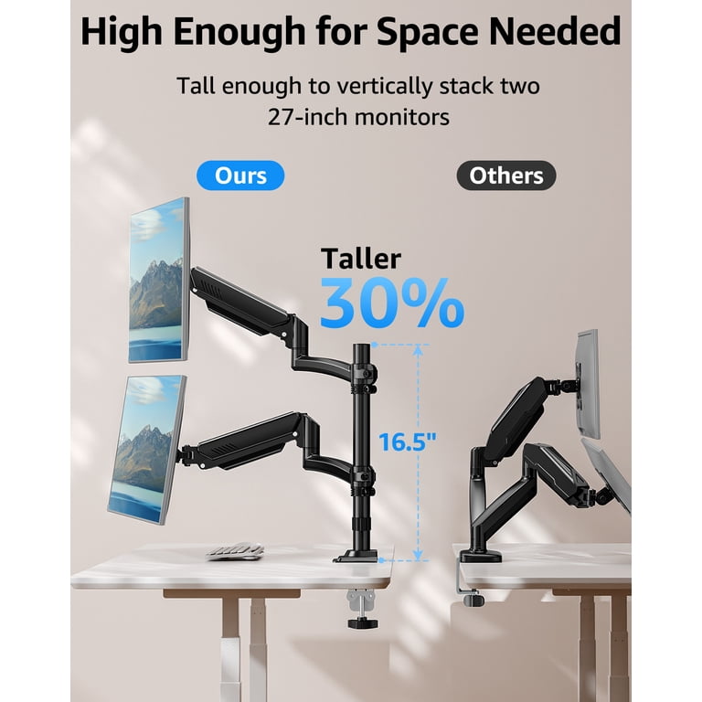 Mount Pro Freelift Dual Monitor Arm Gas Spring photo 8