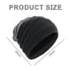 thumbnail image 4 of Gorros de Invierno para Chicos Gorro de Media Skully Grueso y cálido de Punto Forrado para Hombre, 4 of 5