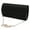 Black, variant on Women's Evening Shoulder Bag Bridal Clutch Party Prom Wedding Envelope Handbag