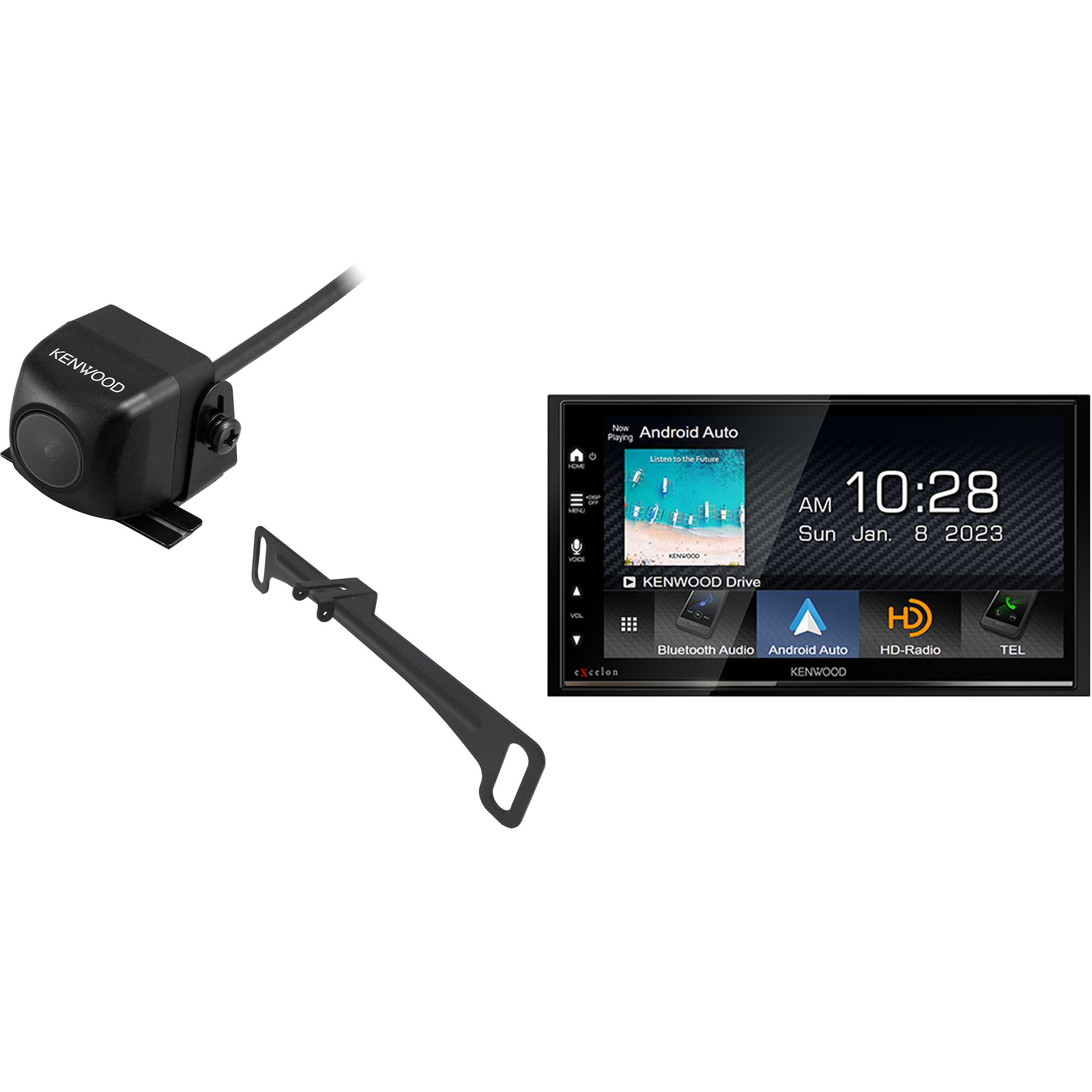 KENWOOD DMX958XR EXCELON 6.8" Full HD Car Stereo Receiver + High-Def Rear Camera Bundle 3 thumbnail image