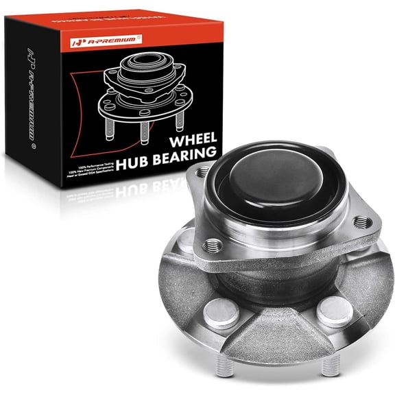 A-Premium Wheel Hub and Bearing Assembly Compatible with Toyota Celica 2000-2005 Corolla Matrix 2003-2008 Pontiac Vibe 2003-2008 FWD Non-ABS Rear Left or Right