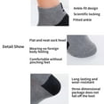 thumbnail image 4 of Hehanda 6 Pairs of Men's Professional Sports Socks Towel Bottom Basketball Socks, 4 of 6