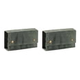 thumbnail image 4 of Sonducket Bolsa de almacenamiento plegable para botellas de especias, tarro para condimentos, pícnic portátil, barbacoa, senderismo, ejercito verde 2piezas, 4 of 6