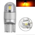 thumbnail image 1 of T10 2SMD 3030 W5W 194 168 LED Reading License Plate Light Side Lamp DRL Amber 1PC, 1 of 5