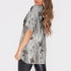 thumbnail image 4 of Women's Fashion O Neck Short Sleeve Workwear With Pockets Printed Tops Summer Tops For Women, 4 of 5