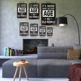 thumbnail image 4 of It’s Weird Being The Same Age As Old People (2 Pack) 7 Inch x 10 Inch Aluminum Metal Sign Still Young At Heart Perfect for Living Rooms Garages Offices Fun Gift for Friends Coworkers, 4 of 6