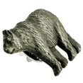 thumbnail image 2 of PinMart's Antique Silver Grizzly Bear Zoo Animal Lover Lapel Pin, 2 of 3