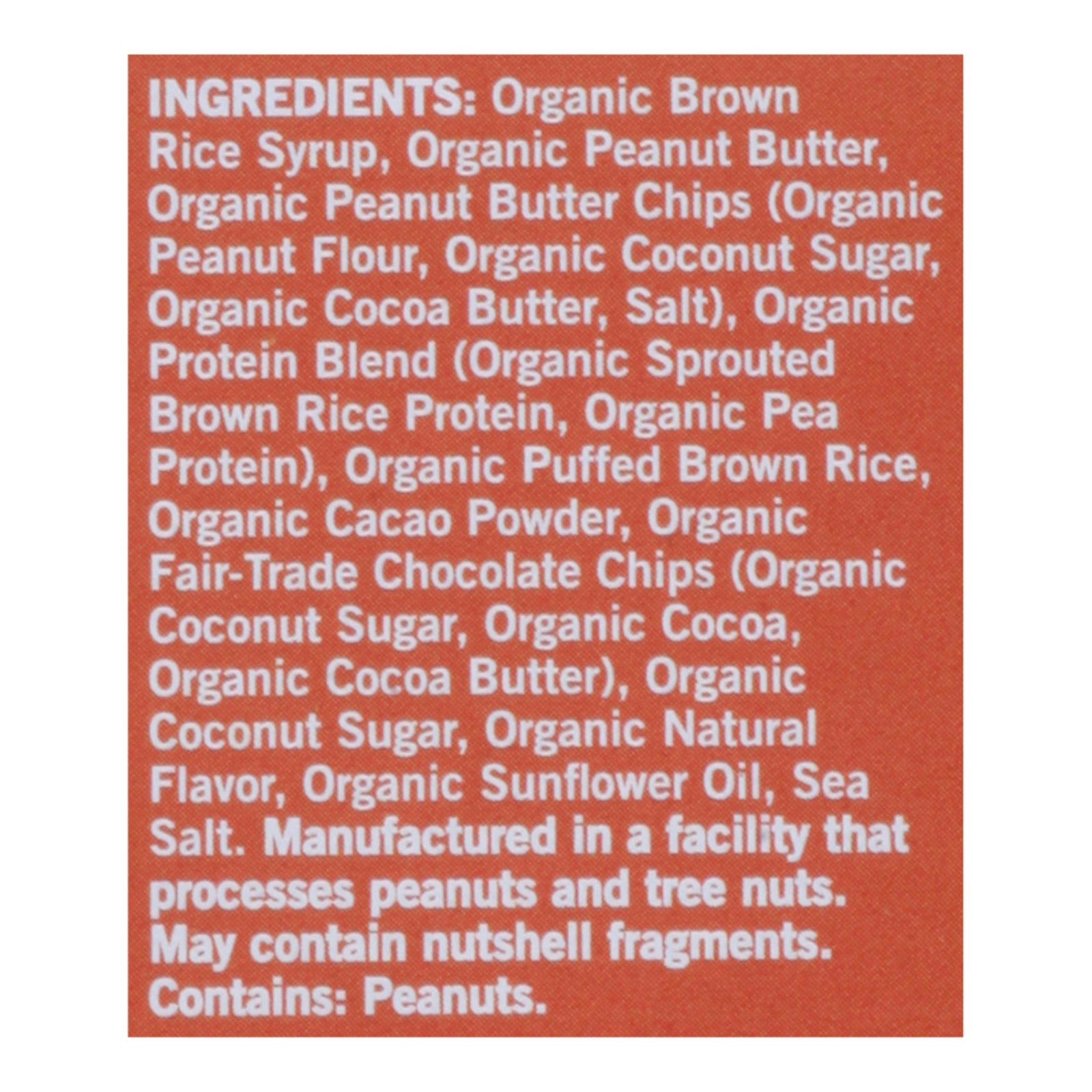 Gomacro Double Chocolate Peanut Butter Mini Bar 8 Pack 7.2 oz Pack Of 7