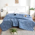 thumbnail image 6 of InsCrazy Cool Blanket Skin-Friendly & Lightweight for Hot Sleepers for Bed Office Home, 6 of 7
