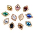thumbnail image 1 of mmirethe 11x Buttons Flatback Decor Rhinestones for Clothing DIY Accs Style A 1Set, 1 of 6
