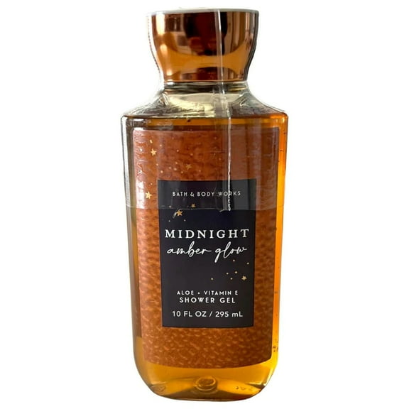 Bath  Body Works Midnight Amber Glow Shower Gel 10 oz / 295 mL