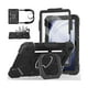 thumbnail image 1 of wonim11 Case for Samsung Galaxy Tab A9 Plus 11 Inch 2023, Ubearkk Rugged Case for Samsung Galaxy A9+ Tablet SM-X210/X216/X218 with Screen Protector 360 Rotating Stand Shoulder Strap Pen Holder, Black, 1 of 1