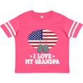 thumbnail image 3 of Inktastic I Love My Grandpa Military Grandson Boys or Girls Toddler T-Shirt, 3 of 5