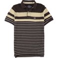 thumbnail image 1 of Ecko Unltd. Combo Strip Ss Knit Rugby Polo para hombre, marrón, XX-Large, 1 of 1