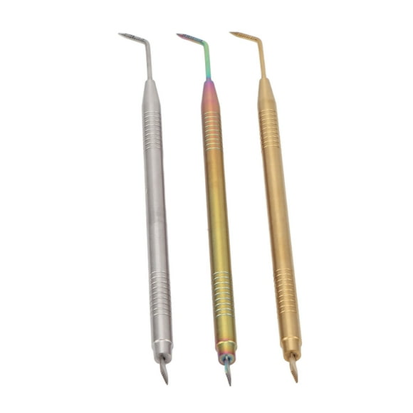 Lash Separator Tint Tool, Double Ended 3pcs Professional Eyelash Lift Perm Tool Portable for Eyebrow for Curling