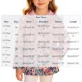 thumbnail image 3 of ZACPNCV Girls Cartoon Print Hooded Trench Coat Kids Single Breasted Front Windproof Coat with Pockets Lightweight Long Sleeve Fall Jacket 1-9 Years,F-Multicolor, 3 of 9