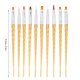 thumbnail image 2 of 10pcs / set Nail Art Brush Kit Nail Art Tips UV Gel Nail Builder Brush Painting Drawing Pen Brush MABOTO Cepillos del arte del clavo, 2 of 7