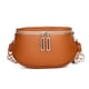 thumbnail image 5 of Bolso de mano de cuero genuino para mujer, bandolera de diseñador, de alta calidad, a la moda, 5 of 5