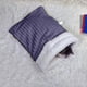 thumbnail image 4 of Saco de dormir para animales pequeños con forro suave | Cama tipo túnel cálida y acogedora para gatos y gatitos | Refugio interior para conservar el calor en invierno, 4 of 6