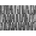 thumbnail image 1 of Ahgly Company Indoor Rectangle Abstract Gray Contemporary Area Rugs, 7' x 10', 1 of 1