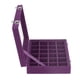 thumbnail image 4 of Joyero Pequeño De Terciopelo, Organizador Con 24 Compartimentos, Joyero, Caja De Almacenamiento Para Pendientes Y Anillos, Joyero Con Cerraduras, 4 of 7