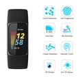 thumbnail image 5 of KIQ 3 Pack CLEAR FULL Edge to Edge Coverage PMMA Screen Protector for Fitbit Charge 5, 5 of 5