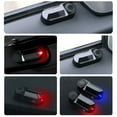 thumbnail image 4 of Binwennn Long Range Long Range Car Solar Light Warning Flash Alarm Decorative Light LED Interior Induction Light Aromatherapy Decoration Ornament Bulbs Fancy Ornament And Ornament Set Stepmom Ornament, 4 of 7