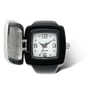 Chunky Black Watch Ring