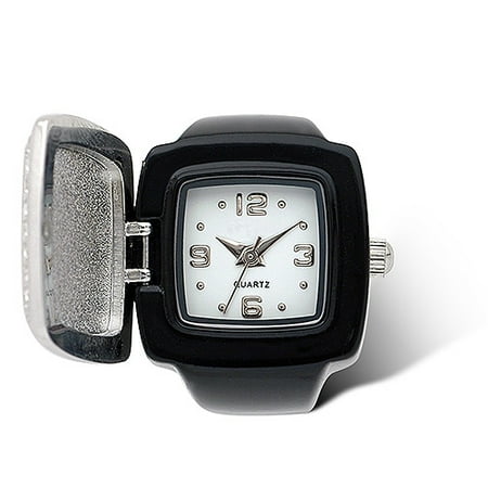 Chunky Black Watch Ring