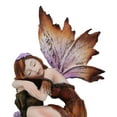 thumbnail image 5 of Sleeping Autumn Fall Pumpkin Orange Girl Fae Fairy In Enchanted Garden Figurine, 5 of 9