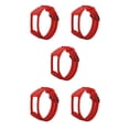 thumbnail image 1 of QualitChoice Remplacement pour Polar A360 A370 Bracelet Intelligent A370 Bracelet de Montre Bracelet Rouge 5ensemble, 1 of 6
