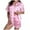 A-Pink21, variant on XIAONU Pajama Sets for Women - V Neck Button Pocket Short Sleeves Sleepwear With Printed Valentine Theme Sleep Set