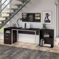 thumbnail image 2 of Bush Furniture Small Computer Desk with Storage, 2 of 7