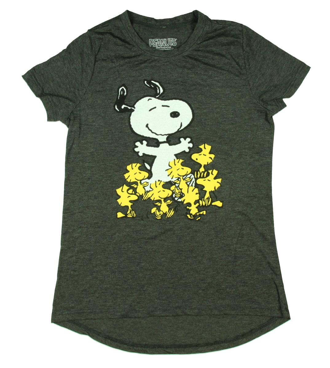 Peanuts Junior S Snoopy Dancing With Woodstock And Friends T Shirt Small Walmart Com