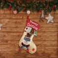 thumbnail image 3 of Large Christmas Stocking Santa Claus Snowman Three-dimensional Decoration Gift Bag Gift Bag, 3 of 6