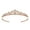 8.Rose Gold+Clear, variant on Rose Gold Tiaras for Women Rhinestone Wedding Crown for Bride Small Princess Tiara Headband Birthday Bridal Hair Accessories Flower Girl