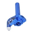 thumbnail image 2 of Throttle Grips,  Anodic Oxidation Coloring Hand Grip Accelerator Rustproof CNC Aluminum  For Motorcycle Replacement For  CRF Blue, 2 of 8