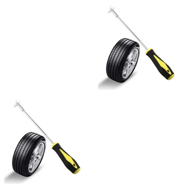 Speravity Gancho para quitar piedras automático multifuncional Extractor de neumáticos de coche Herramienta de reparación de camioneta Martillo de 2piezas Speravity CBP147779