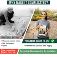 thumbnail image 3 of PetraMax Lockscape Rock Glue for Landscaping, 1 Gallon - 100% Permeable & Pet-Safe Landscape Adhesive for Stones & Pebbles - Ready to Spray Pea Gravel Binder & Mulch Glue for Landscaping, 3 of 8
