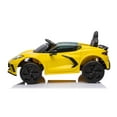 thumbnail image 3 of 12V Chevrolet Corvette C8 1 Seater Kids Ride On Car, 3 of 5