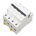 thumbnail image 2 of Automatic Circuit Breaker, Overload Protection Miniature Circuit Breaker 4P Rapid Arc Extinguishing  For Commercial Building 6A, 2 of 8
