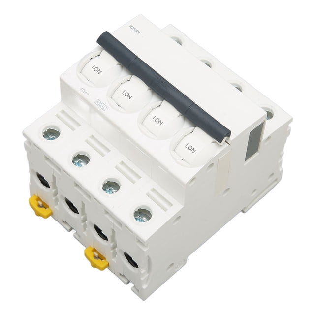 Automatic Circuit Breaker, AC 400V Overload Protection Miniature Circuit Breaker For Industrial Site 6A