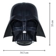 thumbnail image 3 of Máscara para cosplay de Halloween de Darth Vader, látex, 34 x 33 cm, 500 g, 3 of 3