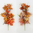thumbnail image 6 of Cheapark Harvest Festival Maple Leaf Bouquet 12inch Artificial Fall Centerpiece For Thanksgiving Table Gathering Decor, 6 of 7