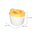 thumbnail image 2 of Milisten Cuiseur à Riz Cuisine Micro-Ondes Contenant de Rangement pour Aliments Cuiseur à Riz Gruau Cuiseur à Oeufs 1 Ensemble, 2 of 8