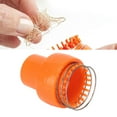 thumbnail image 3 of Wire Crochet Tool, Wire Crochet Loom Easy Operation ABS Orange Auto Release Safe Durable  for Knitting, 3 of 7