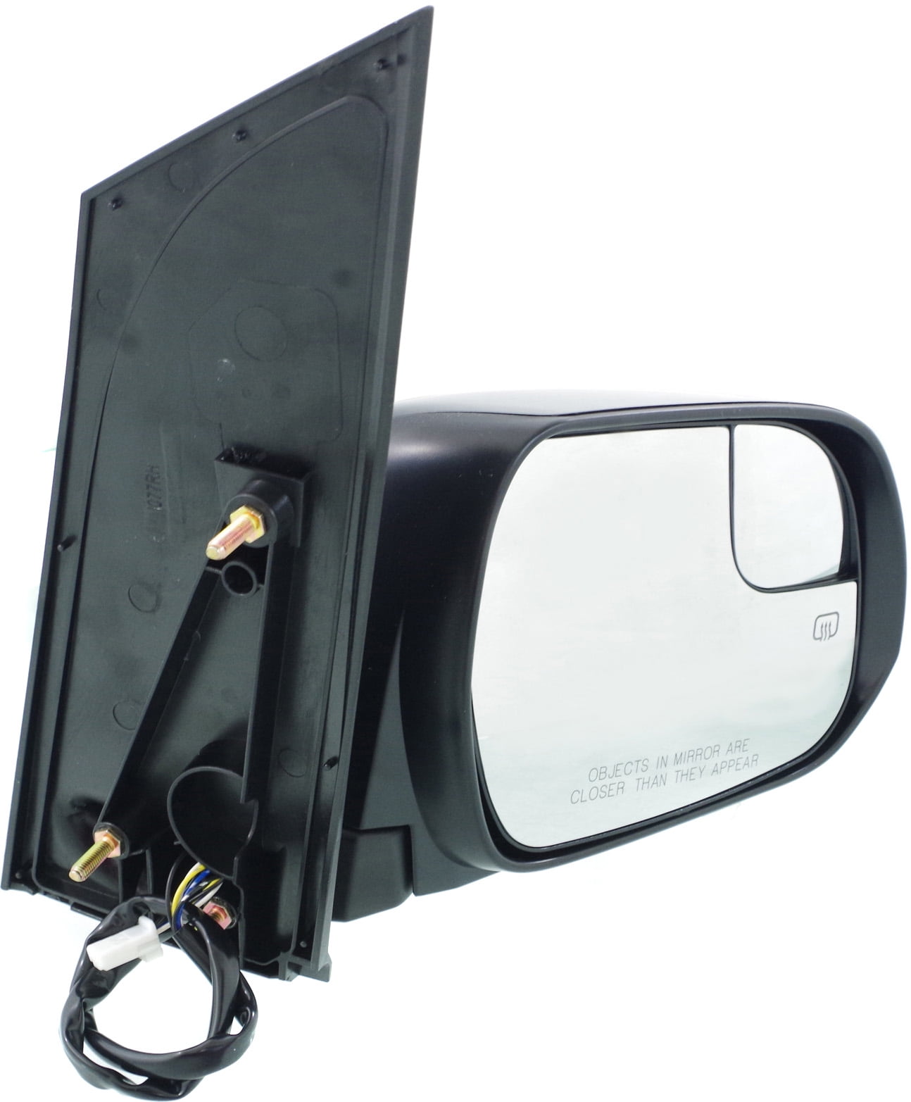 Mirror Compatible With 2015-2020 Toyota Sienna Right Passenger Side Heated W/ Blind Spot Corner Glass Paintable Kool-Vue