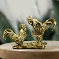 thumbnail image 4 of Baoblaze Chicken Figurine Sculpture for New Year Housewarming Tabletop Ornaments B, 4 of 7